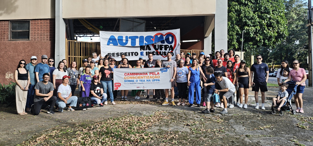 1ª Caminhada pela Conscientização sobre o TEA reúne comunidade universitária em defesa da inclusão e do respeito à diversidade