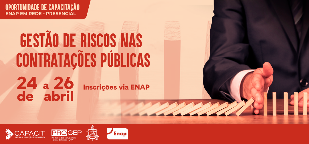 Programa ENAP em Rede oferta curso sobre gestão de riscos nas contratações públicas