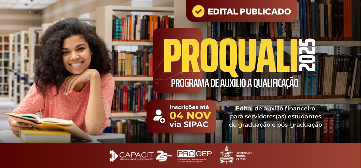 Inscrições abertas no programa de auxílio para servidores estudantes de graduação e pós-graduação